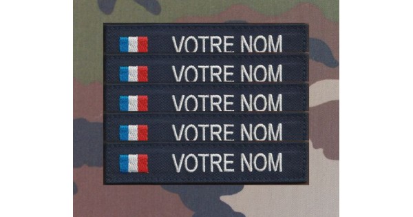 BANDE PATRONYMIQUE MILITAIRE différents drapeaux EUR 5,00