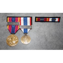 Médaille militaire ou civile : lexique complet • Montage de médailles